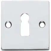 Intersteel | Rozet | Vierkant met sleutelgat | Chroom