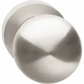 Intersteel | Knop op rozet | Nikkel Mat
