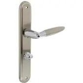 Intersteel Deurbeslag | Deurklink met wc-sluitingschild | | Elen | 63
