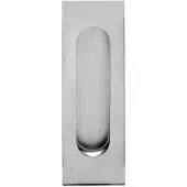 Intersteel Schuifdeurkom rechthoek 170x50mm blind - RVS