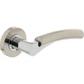 Intersteel Deurkruk Bryan op rozet - nikkel mat/chroom