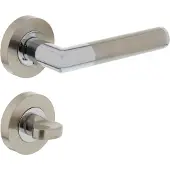 Intersteel Deurkruk Bastian rozet met sluiting chroom