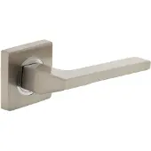 Intersteel Deurkruk Ben op vierkant rozet nikkel mat
