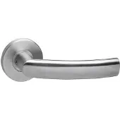Intersteel Deurkruk Blok op rozet - RVS