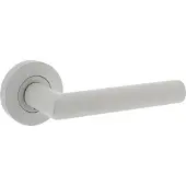 Intersteel Deurkruk Bastian op ronde rozet Ø52x10mm wit