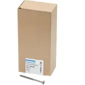 Hoenderdaal Spaanplaatschroef Rvs-A2 Platkop deeldraad Torx TX25 6.0X80/50 | 100 stuks - 0206.30.50401
