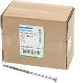 Hoenderdaal Spaanplaatschroef Rvs-A2 Platkop deeldraad Torx TX25 6.0X130/70 | 100 stuks - 0206.30.50901