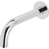 Wiesbaden Caral baduitloop rond 20 cm 1/2'' chroom
