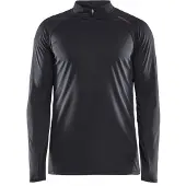 Craft Skipully Men Eaze LS Half Zip Tee Black-XS