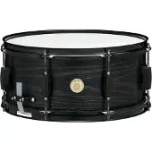 Tama WOODWORKS 6.5"X14" SNARE DRUM BLACK OAK WRAP