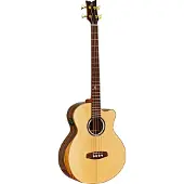 Ortega The Private Room STRIPEDSU.ACB akoestische basgitaar met gigbag