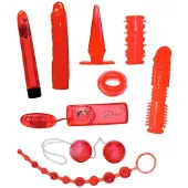 You2Toys - Vibratorset - 9-delig - Rood