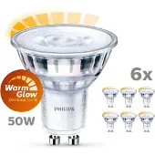 Philips Sixpack GU10 50W WW 36D WGD 6ct/4