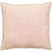 Nordal Rib kussenhoes licht roze 48x48