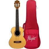 Flight : Sophia Concert Electro Ukulele SoundWavePU -