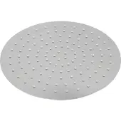 Wiesbaden caral hoofddouche ufo ultra plat 30 cm rond rvs