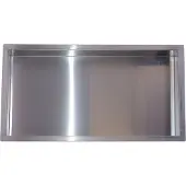 Wiesbaden Demis inbouwnis 30 x 60 x 7 cm RVS