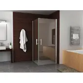 Wiesbaden Salone cabine met 2 draaideuren 900 x 900 x 2000 x 8 mm nano helder glas/chroom