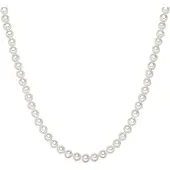 Valero Pearls Zilveren ketting Sterling zilver Gekweekte zoetwaterparels wit