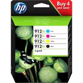 HP Inktcartridge 912XL (3YP34AE) 4-kleuren Multipack Hoge capaciteit