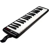 Hohner Melodica, Performer 37, zwart, witte/zwarte toetsen