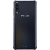 Samsung Galaxy A50 Gradation Back Cover Zwart/Transparant