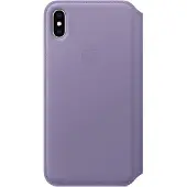 Apple iPhone Xs Max Leather Folio Lilac