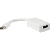 DeLOCK 65099 Mini-displayport / HDMI Adapter [1x Mini-DisplayPort stekker - 1x HDMI-bus] Zwart 12 cm