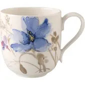 Villeroy & Boch Mariefleur Gris Basic Mug 35 Cl - Koffiekopjes Porselein White - 1041049651