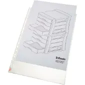Esselte Showtas A3 - 30% Pre-consumer Gerecycled Plastic - PP - 50 stuks - Transparant