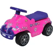 Plasto Prinses Auto - Off-Road - - OneSize - Loopfietsen