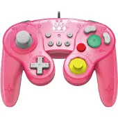Hori Manette Nintendo Switch filaire Smash Bros Battle Pad Super Mario Peach Rose