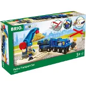 BRIO politie transport set