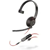 Plantronics Blackwire 5210 (Rood, Zwart)