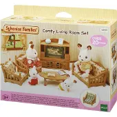 Sylvanian Families Home Living Room Set Figures Bruin Kinderen