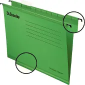 Esselte Classic versterkte hangmap - voor A4, groen (25 stuks)
