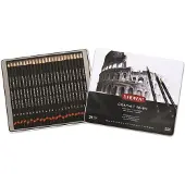 Derwent Graphic Potlood 24-set 9B-9H