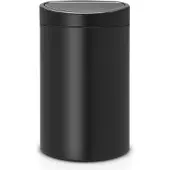 Brabantia Touch Bin 40 Liter Matt Black