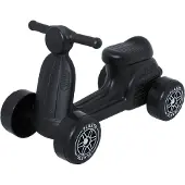 Plasto Scooter met stille wielen - Zwart - - OneSize - Loopfietsen