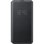 Samsung Galaxy S10e Led View Cover Book Case Zwart