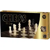 Alga Spel - Schaken Deluxe - - OneSize - Bordspellen