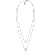Elli Halsketting lotusbloem om yoga mantra layer 925 zilver