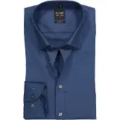 Olymp Overhemd Donkerblauw Body Fit | Blauw | Maat 38