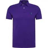 Ralph Lauren Shirt 'SSKCSLIM1-SHORT SLEEVE-KNIT' lila