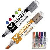 Pilot V Board Master Marker For Whiteboard Liquid Ink Stroke 2.3 Mm Blauw Kinderen