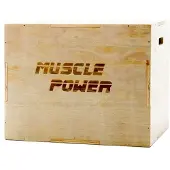 Muscle Power Houten Plyo Box