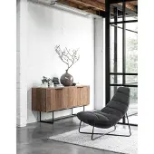 DTP Home Odeon dressoir teakhout 185x45x85cm