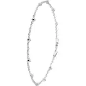 Lucardi Armband 'Basic' zilver