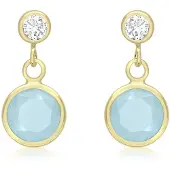 Lucardi Sieraden 'Klassisch' turquoise / goud