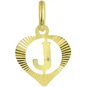 Lucardi Hangers 'Buchstabe' goud